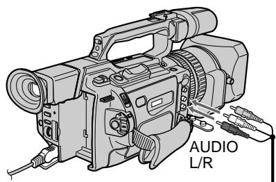 SONY DCR-VX2000E - Ppe3aIncb c nOMOu rHe3da AUDIO L/R - 1