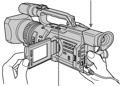 SONY DCR-VX2000E - Monitoring the playback picture on the LCD screen (p. 38) - 3