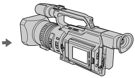SONY DCR-VX2000E - PerynipoBka 3KpaHa KKД - 1
