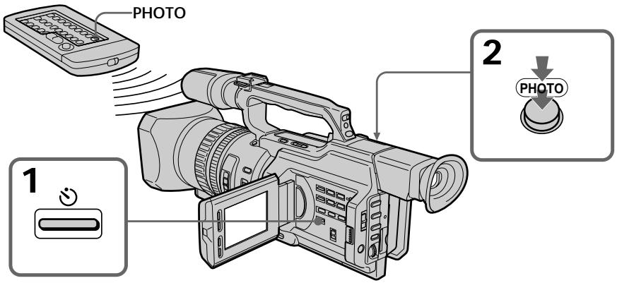SONY DCR-VX2000E - Фотocьемка Н Ленту по Таймepy самоануcka - 1