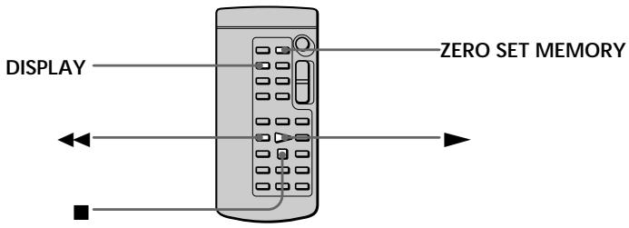 SONY DCR-VX2000E - - UcoBepueHCTBOBaHhIe Opeaunu Bocnpou3BeDeHHN - BbICTpbI NOnCK 3nN3OJa C NOMoUbO ΦyHKcUN PAMrTH HJLeBOI OTMeTKN - 1