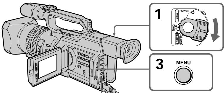 SONY DCR-VX2000E - YctaHOBka Koda IR SETUP - 1