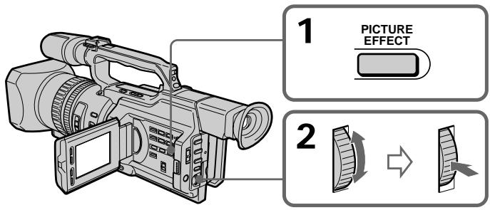 SONY DCR-VX2000E - EcIn NOBnErc HndkaTop OVERLAP, WIPE nIN DOT - 1