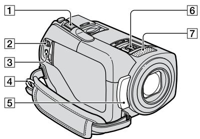 SONY DCR-SR35E - Autres éléments et fonctions du caméscope - 1