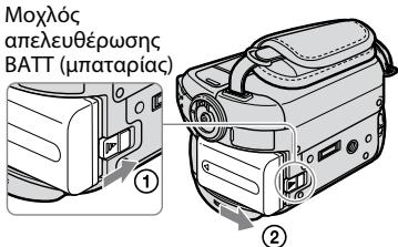 Μοχλός απελευθέρωσης BATT (μπαταρίας)
