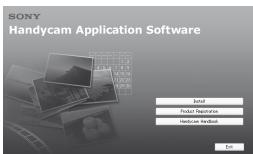 SONY HDR-CX11E - Installation et affichage du « Guide pratique de Handycam » (PDF) - 1