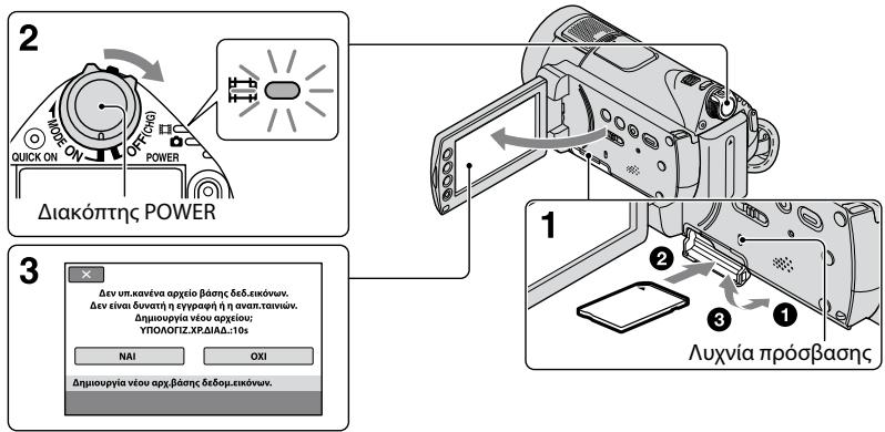 SONY HDR-CX11E - Bùμα 3: Tonoθέτηση "Memory Stick PRO Duo" - 1