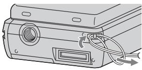 SONY HDR-TG1 - Haakje voor polsriem (onderkant) - 1