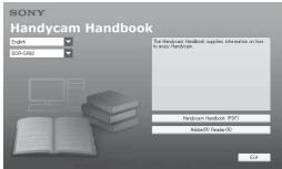 SONY Handycam Handbook English GoS-G882 The Handycam Handbook supplies information in how to enter Handycam. Handycam Handbook: PS71 Adder/VOI Adder/VOI Get