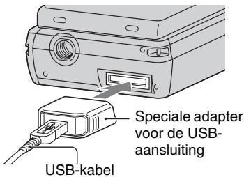 Speciale adapter voor de USB- aansluiting USB-kabel