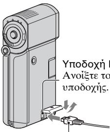 Υποδοχή Ανοίξτε τον υποδοχής.