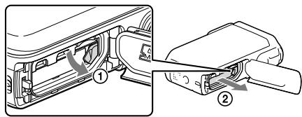 SONY HDR-GW77E - Připojte videokameru ke spuštěnému počítači pomocí kabelu USB. - 2