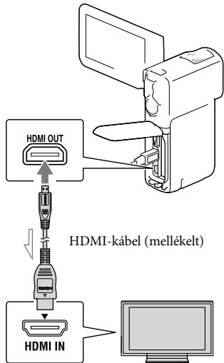 SONY HDR-GW77E - Felvételek megtekintése televízión - 1