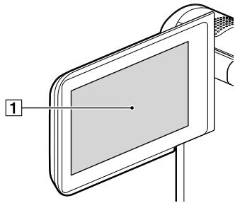 SONY HDR-GW77E - Součásti a ovládací prvky - 2