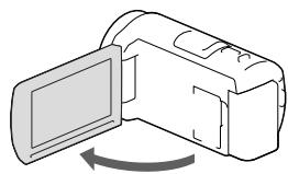 SONY HDR-PJ420VE - A készülék bekapcsolása, valamint a dátum és az idő beállításá - 1