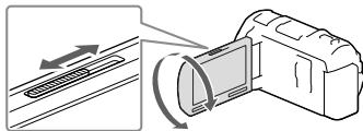 SONY HDR-PJ660 - Dzwignia PROJECTOR FOCUS wyregulować ostrość obrazu z projektora. - 1