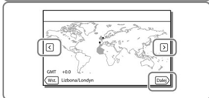 SONY HDR-PJ660 - Włączanie zasilania iustawianie daty i godziny - 3