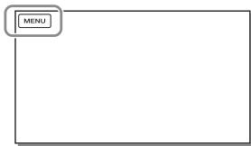 SONY HDR-PJ660 - Použití nabídek - 1