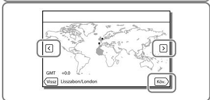 SONY HDR-PJ660 - A készülék bekapcsolása, valamint a dátum és az idő beállításá - 3