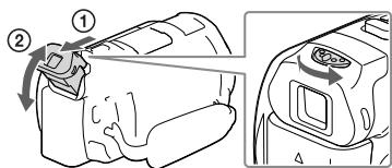 SONY HDR-PJ660 - W przy zęci wizjera - 1