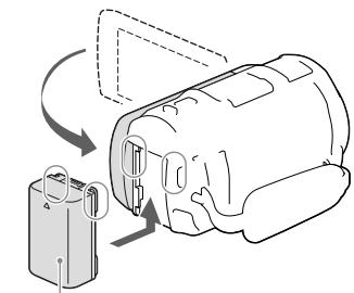 SONY HDR-PJ660 - Az akkumulátor feltoltése - 1