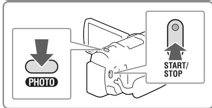 SONY HDR-PJ660 - NaTnOTe START/STOP ia va  EkvnoTe Tnv Evypapn. - 2