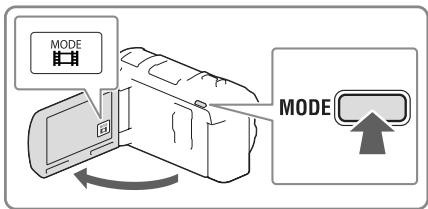SONY HDR-PJ660 - Jemným stisknutím tlacítka PHOTO upravte zaostřné a poté tlacítko domáčkněte. - 1
