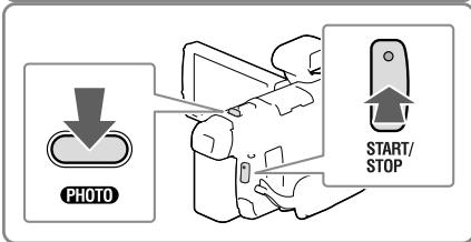 SONY HDR-PJ790E - Παπησε START/STOP γιαν Εκινήσετην εγγραρή. - 2