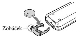 SONY HDR-PJ790E - Informace o bezdrátovém dalkovém ovladači - 2