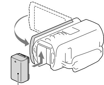 SONY HDR-TD30VE - Nabíjení modulu akumulátoru - 1