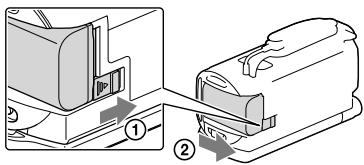 SONY HDR-TD30VE - Čas nabíjania - 1