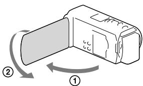 SONY HDR-TD30VE - Nahrávanie v zrkadlovom režime - 1