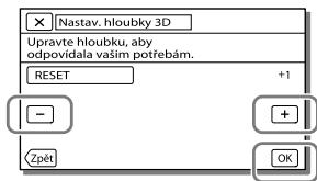 SONY HDR-TD30VE - Nastavení hloubky během přehrávání - 2
