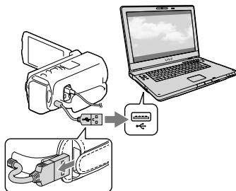 SONY HDR-TD30VE - Ukladanie videozáznamov a fotografií pomocou počítača - 2