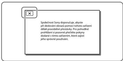 SONY HDR-TD30VE - Zapnutí napájení a nastavení data a času - 4