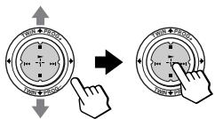 SONY KP-FS43M61 - Changement du réglage "SOUND" - 4