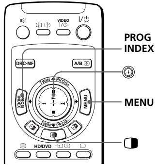 SONY KP-FS43M61 - Changement du réglage "MULTI PICTURE" - 1