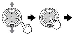 SONY KP-FX53M61 - Réglage des options "ADJUST" en "SOUND mode - 1