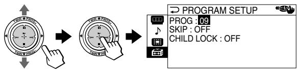 SONY KP-FX53M61 - Skipping unwanted or unused channels ("SKIP") - 1