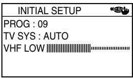 SONY KP-FX53M61 - Appuyez sur ⑤ vers le haut ou le bas pour sélectionner "YES", puis appuyez sur ⑤ pour préselectionner automatiquement la chaine. - 2