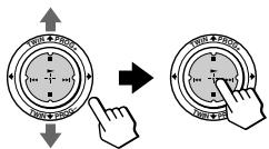 SONY KP-FX53M61 - Changement du réglage "SOUND - 4