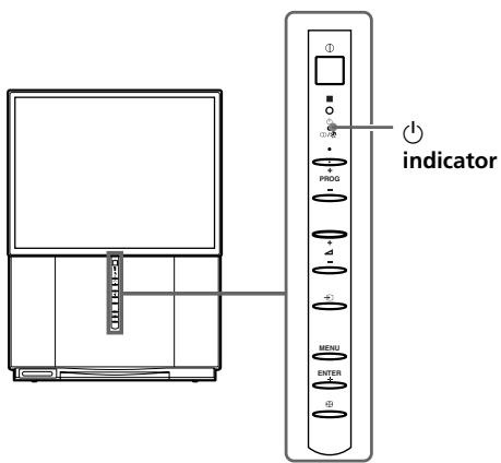 SONY KP-FX53M61 - Self-diagnosis function - 1