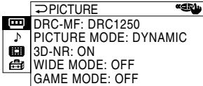 SONY KP-FX53M61 - Changing the "MULTI PICTURE" setting - 3