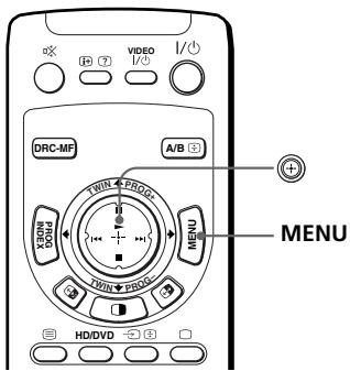 SONY KP-FX53M61 - Changing the "SOUND" setting - 1