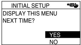 SONY KP-FX53M61 - Make sure that "YES" is selected, then press () . - 3