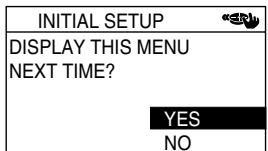 SONY KP-FX53M61 - Vérifiez bien que "YES" est sélectionné, puis appuyez sur - 3