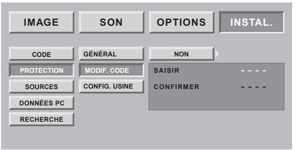 SAGEM AXIUM HD-D45H G4-T - Restriction d'accès par code - 1