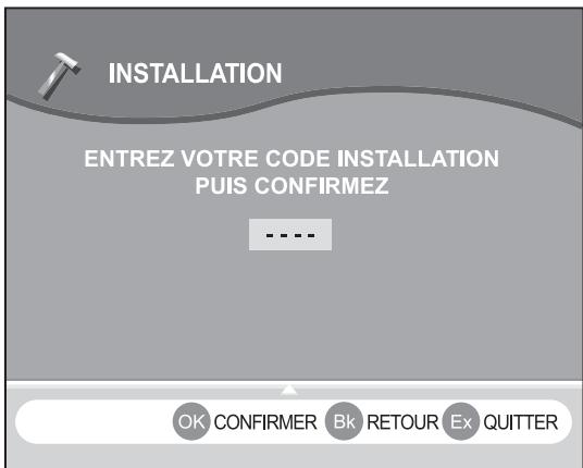 SAGEM AXIUM HD-D45H G4-T - Protection des menus - 2