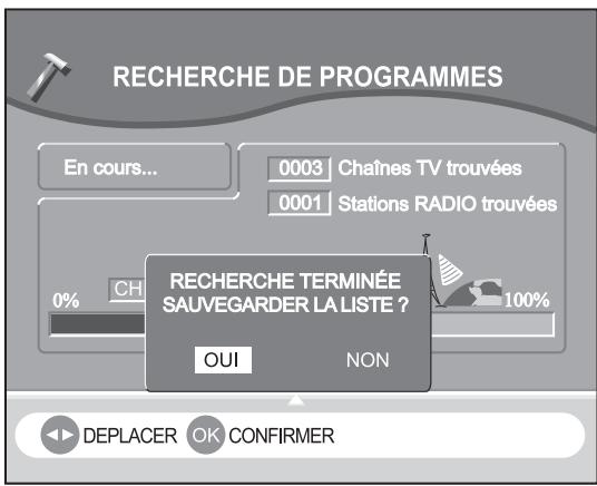 SAGEM AXIUM HD-D45H G4-T - Installation des programmes DTV - 4
