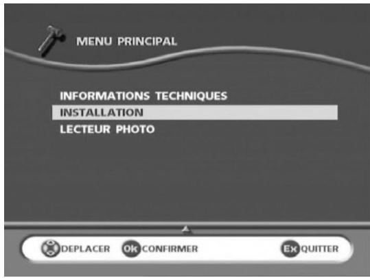SAGEM AXIUM HD-D45H G4-T - Protection des menus - 1